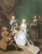 Pietro Longhi The geography hour oil on canvas